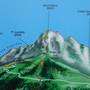 02 Itinerario Mont Mars per la cresta Chardon cartina