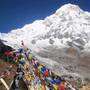 Annapurna visto dal campo base (foto Himalayan Mentor)
