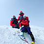 Cazzanelli Picco e Perruquet in vetta al K2 (foto Unione Valdostana Guide)