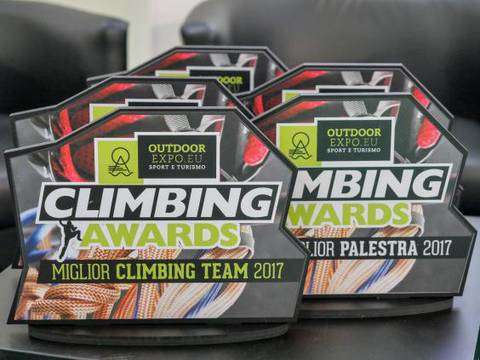 Climbing Awards Outdoor Expo Bologna