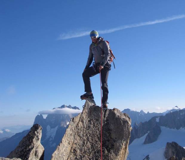 Ezio Marlier nuovo Presidente Guide Alpine Valle d'Aosta (foto fb Marlier)