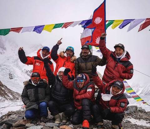 I Nepalesi conquisto il K2 in inverno