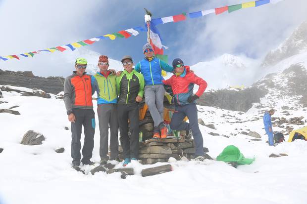 I componenti della spedizione K2 Broad Peak (foto Top1 Communication)