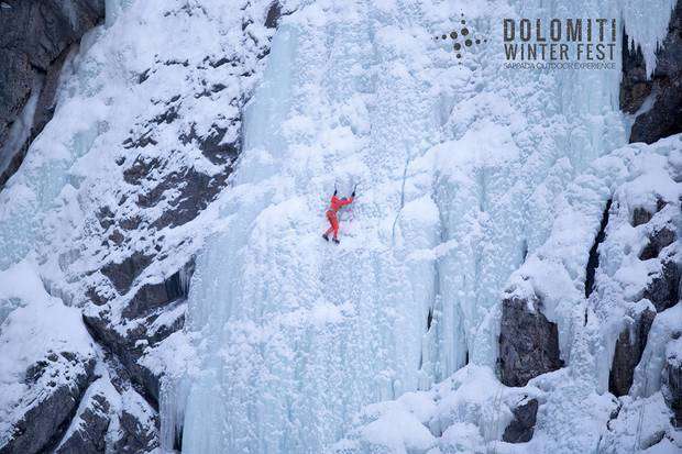 Ice Climbing al Dolomiti Winter Fest (foto organizzazione)