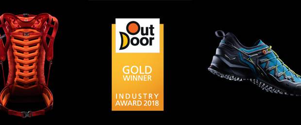 La scarpa Wildfire Edge e lo zaino Apex Wall di Salewa vincono l’Outdoor Gold Award