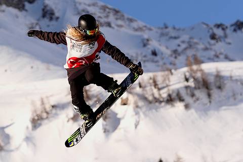 La snowboarder Arianna Cau (foto fsi.it)