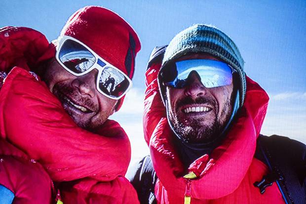 Marco Camandona e Pietro Picco (foto Courmayeur Mont Blanc)
