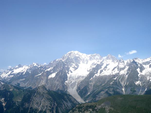 Monte Bianco dai Liconi