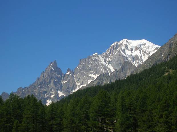 Monte Bianco dalla Val Ferret