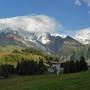 Monte Bianco visto dal Col de Voza
