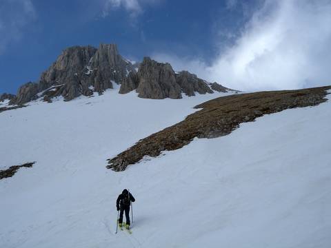 Monte Camicia in versione invernale