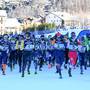Partenza Winter Triathlon Cogne (foto Berthod organizzazione)