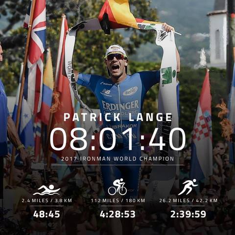 Patrick Lange vincitore Ironman Hawaii (foto fitri)