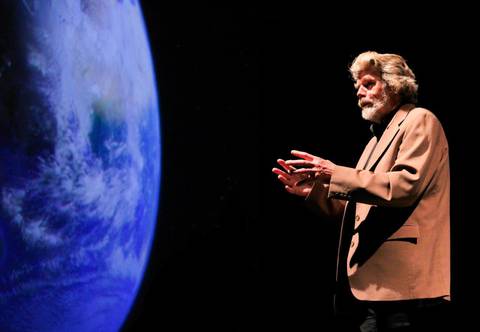 Reinhold Messner al Trento Film Festival in occasione di Die Grosse Zinne