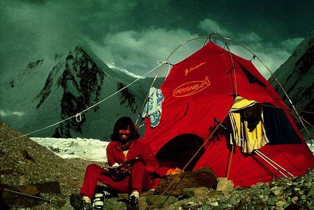 Reinhold Messner (foto archivio storico Ferrino)