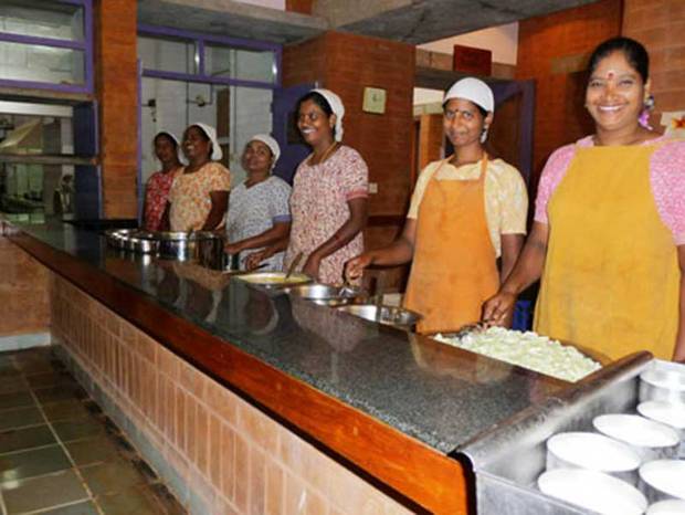 La cucina solare di Auroville. Fonte: auroville.org