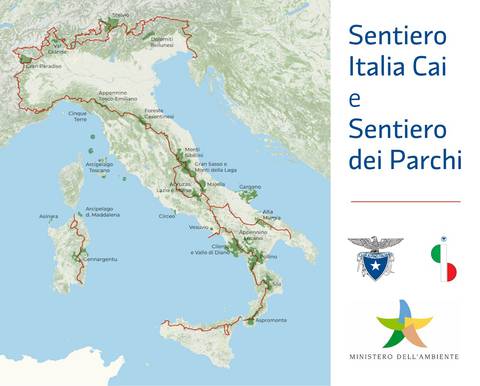 Sentiero Italia CAI e Sentiero dei Parchi