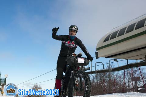 Sila3Vette Winter Challenge mountain bike (foto organizzazione)
