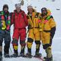 Simone Moro, Tamara Lunger, Alex Txicon e Ali Sadpara i conquistari del Nanga Parbat in inverno (foto FB Moro) (2)