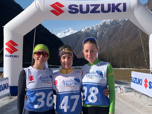 Suzuki Winter Triathlon Circuit: a Valbondione vincono Franco Pesavento e Bianca Morvillo