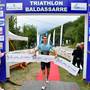 Tommaso Gatti vincitore del triathlon di Baldassarre (foto qualitry)