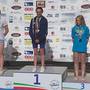 Valstagna Eca Junior Cup podio C1 under 14 (foto Ivrea Canoa Club)