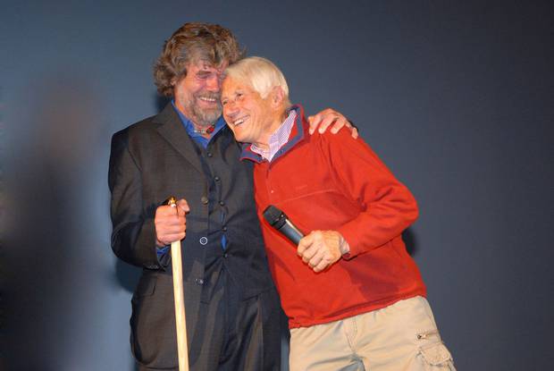 Walter Bonatti e Reinhold Messner