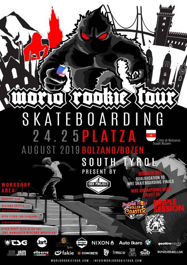 World Rookie Tour Skateboard Bolzano
