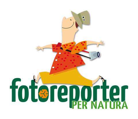 Il logo di Fotoreporter per natura, il concorso fotografico del Fondo Ambiente Italiano.
